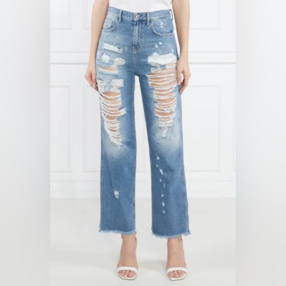 LIU.JO RIPPED JEANS - Picture 2 of 16